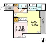 D Paina 浅田の間取り画像