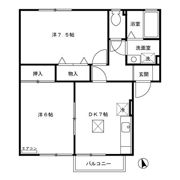 ソリエンテ Bの間取り画像