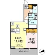 D-Hills佐藤Ⅲの間取り画像