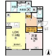 D-residence中桜塚の間取り画像