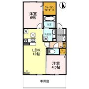 リアングランデの間取り画像