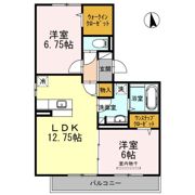 コリド黒田 B棟の間取り画像