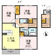 メルヴェーユの間取り画像