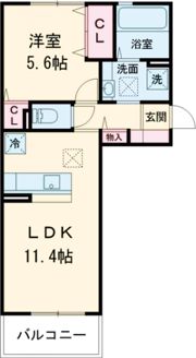 D-ROOM須屋（トリシア）の間取り画像