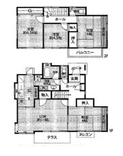 LINK中村東ハウスの間取り画像