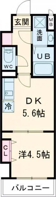 ARCA堺綾之町の間取り画像