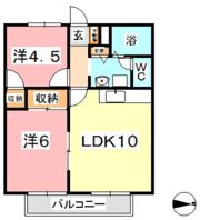 サンガーデン福島の間取り画像