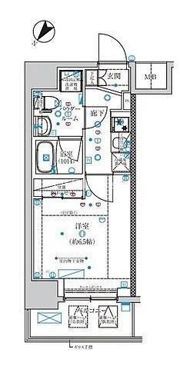 スパシエウインド横浜の間取り画像