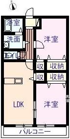 ウィズハイム曙の間取り画像