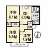 オーキッド倉敷Ⅱ C棟?の間取り画像