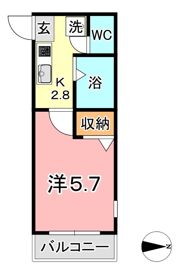 さんさん館Cの間取り画像