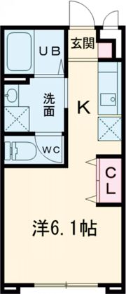 リープラス御着駅前Ⅱの間取り画像