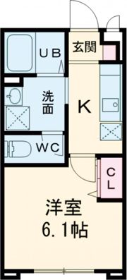 リープラス御着駅前Ⅱの間取り画像