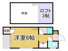 ソルクレストⅠの間取り画像