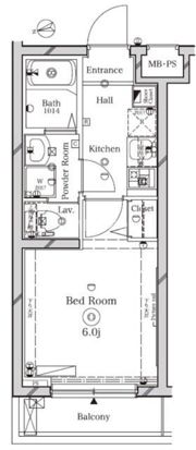 ラフィスタ宮崎台の間取り画像