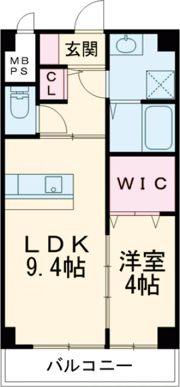 フローリッシュ茨木の間取り画像