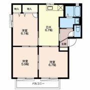 エンジェルハウス Bの間取り画像