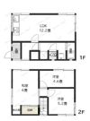 魚住町清水戸建の間取り画像
