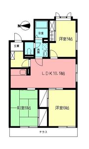 グレイスコートBの間取り画像