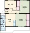 コーポ増田の間取り画像