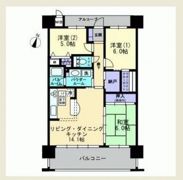 アルファステイツ丸亀城西の間取り画像