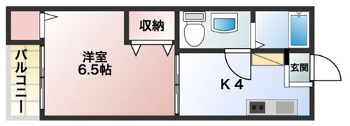 レイクサイドⅠの間取り画像