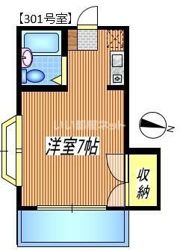 プランシール祇園の間取り画像