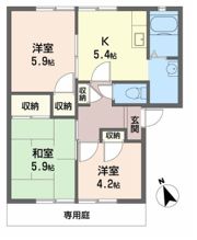 アコーデリア東浜の間取り画像