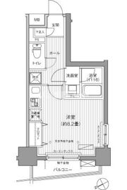 ダイイチフレア川崎の間取り画像