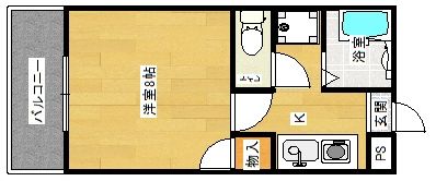 フェニックス原田ビルディングαの間取り画像