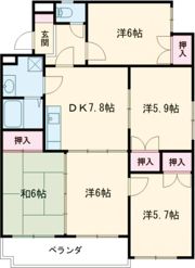 PALACE SHINO（パレスシノ）の間取り画像