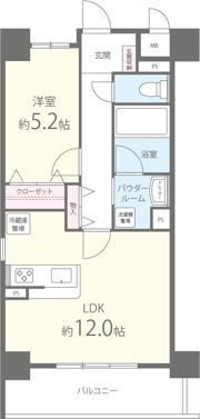 Le Vert 高槻の間取り画像