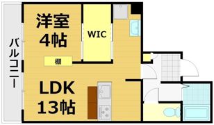 SAMSQUARE四条大宮の間取り画像