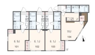 アザーレ・プラネ生田の丘の間取り画像