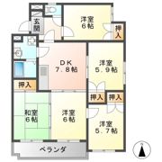 PALACE SHINO（パレスシノ）の間取り画像