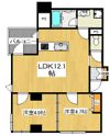 ルミアージュ登戸の間取り画像