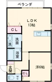 Court MATSUの間取り画像