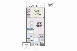 インプルーブ西新の間取り画像