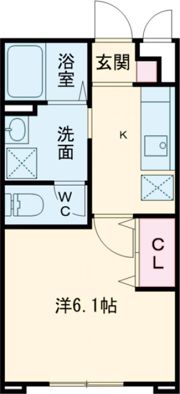 リープラス御着駅前Ⅱの間取り画像
