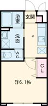 リープラス御着駅前Ⅱの間取り画像