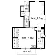 フルール池之尻の間取り画像