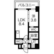 エスリードレジデンス梅田マークスの間取り画像