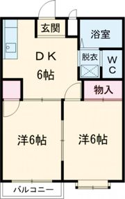 エルディム新栄の間取り画像