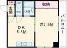 フリックコート荒田の間取り画像