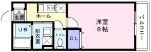 apartamento アリビオの間取り画像