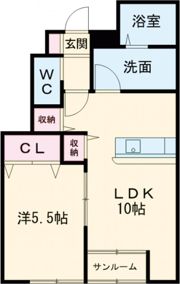 MYカメリアの間取り画像