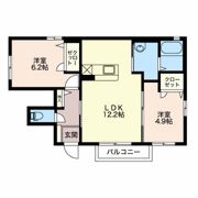 リバービュー豊昂の間取り画像