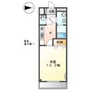 コンフォール柳田の間取り画像