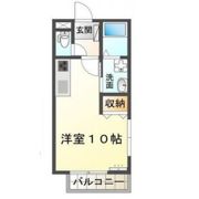 アウラ細江の間取り画像