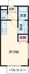 アウラ細江の間取り画像